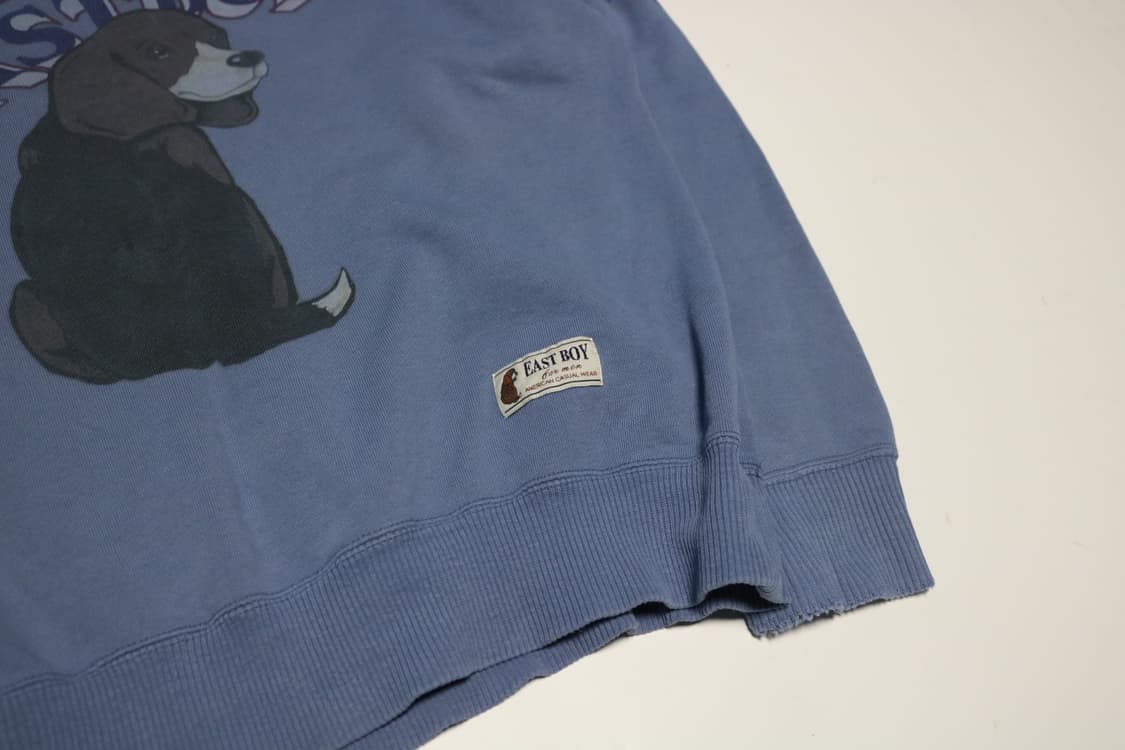 이스트보이 썬페이딩 데미지 스웻셔츠 상품이미지3
