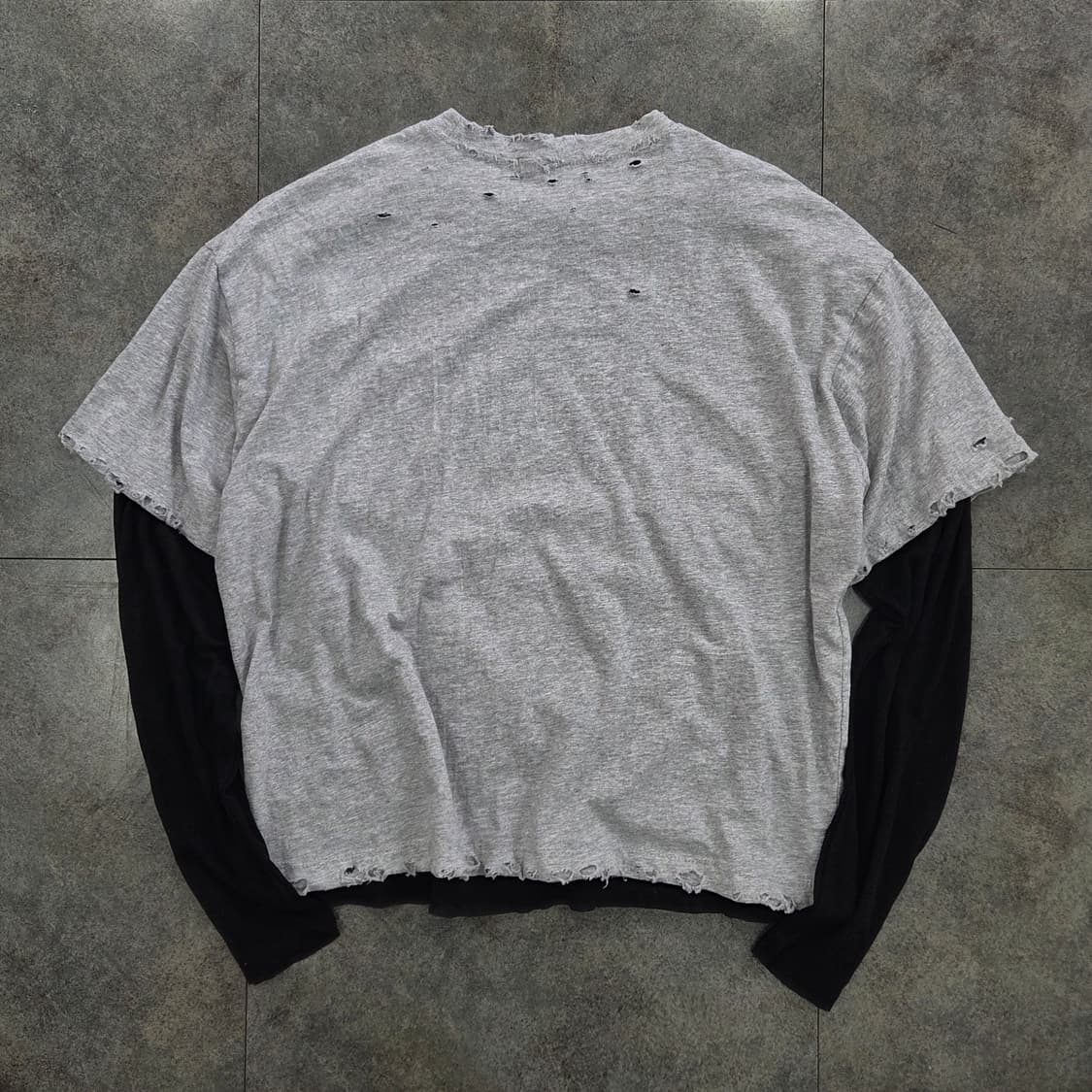 빈티지 긴팔 레이어드 티셔츠 상품이미지6