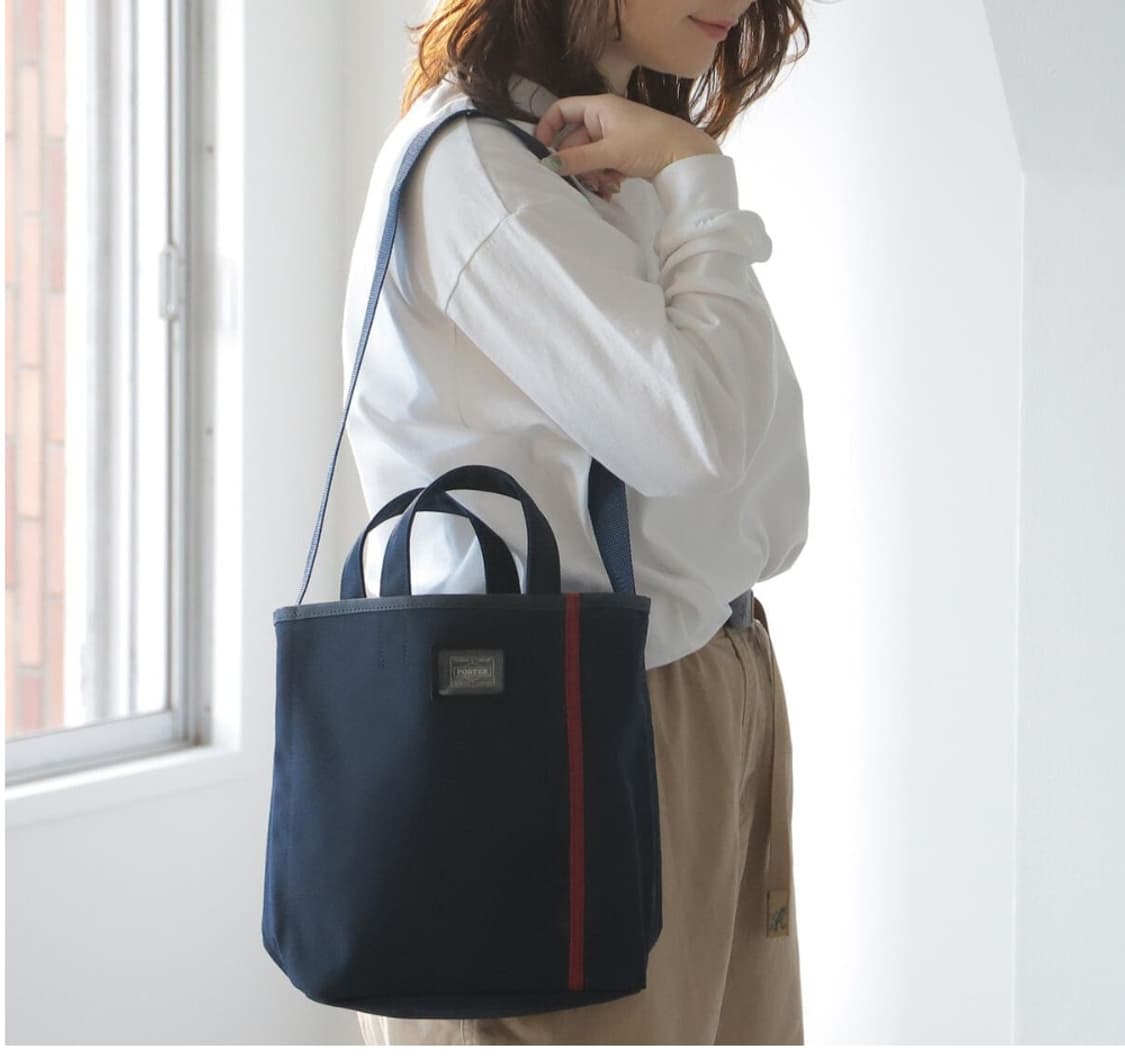 BEAMS × PORTER Double Pocket Tote 상품이미지10