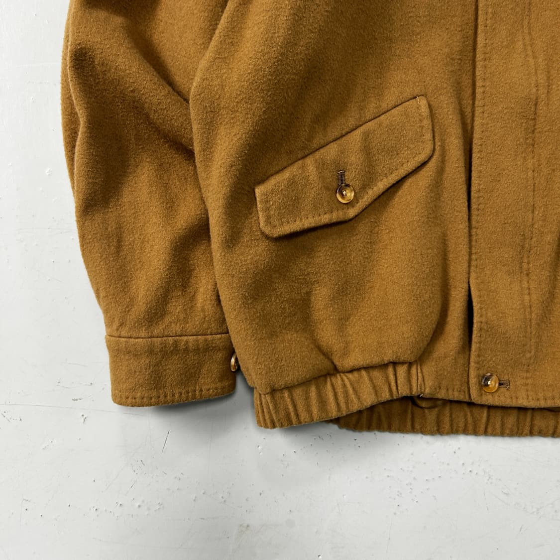 버버리 카멜 로고 울 자켓 상품이미지3