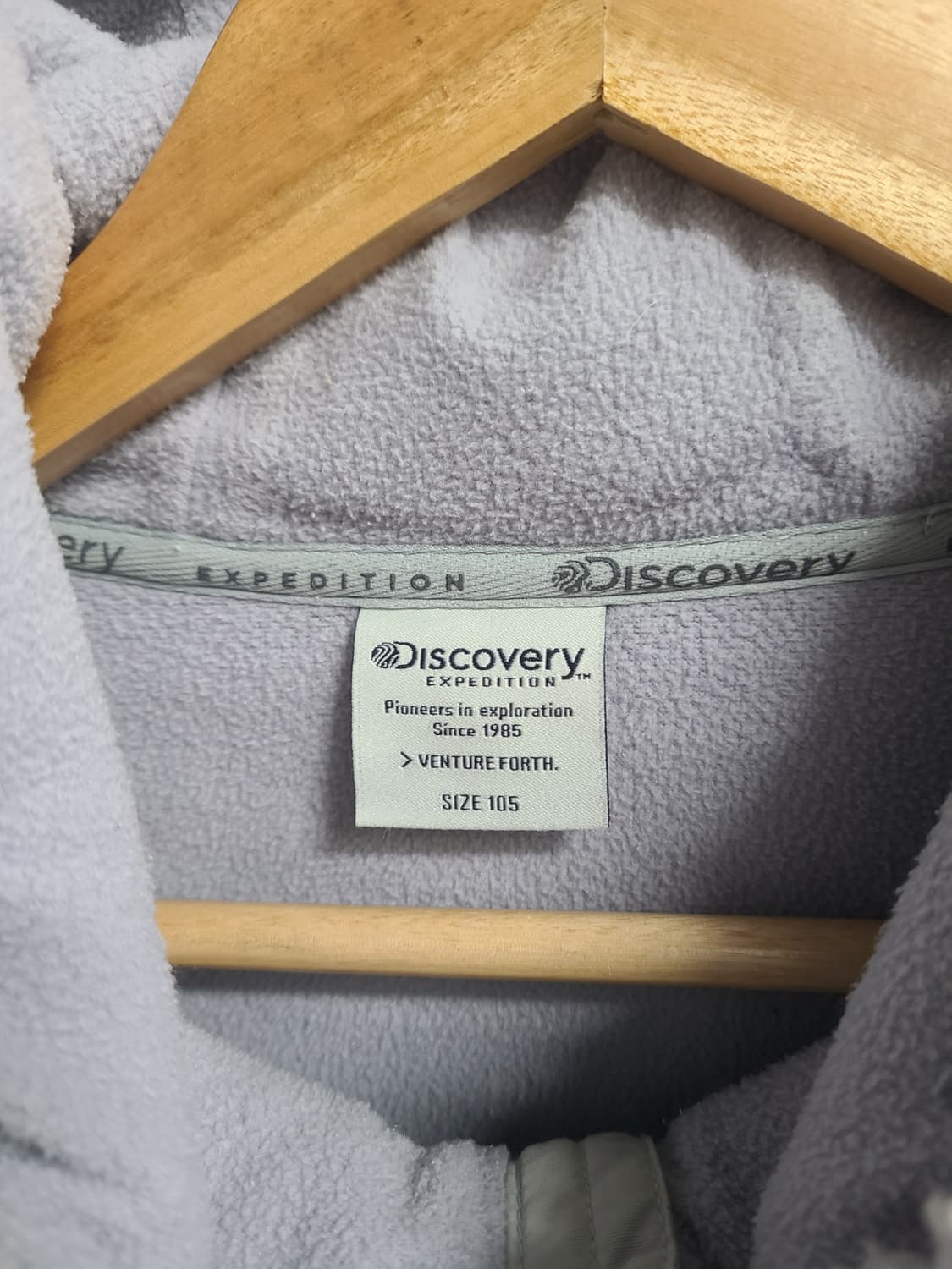 디스커버리 테크플리스 후드 자켓 상품이미지6