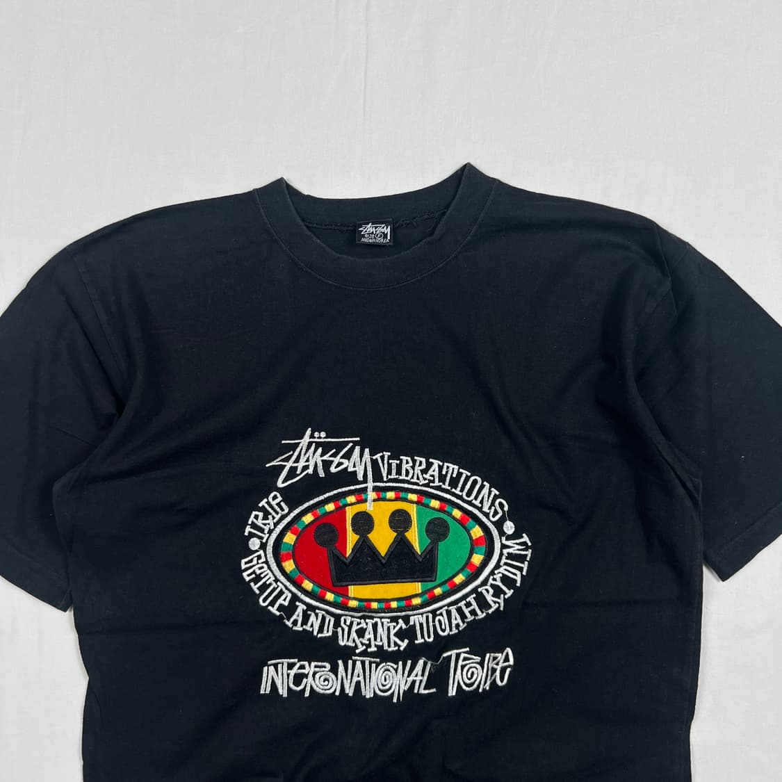 90’s 스투시 stussy feelin irie 반팔티 상품이미지2