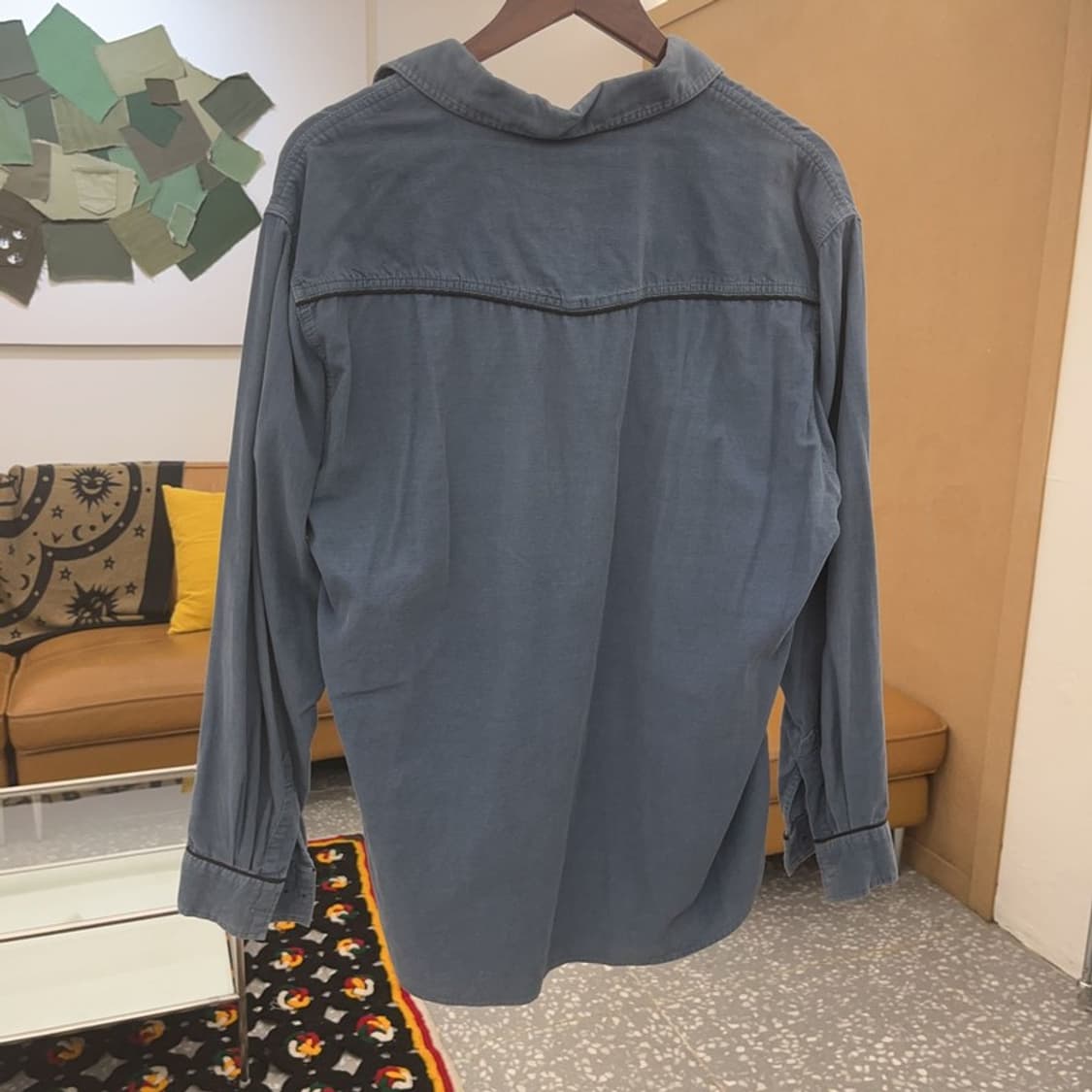 LEE 빈티지 레트로 USA 웨스턴 포켓 셔츠 100 C08089 상품이미지4