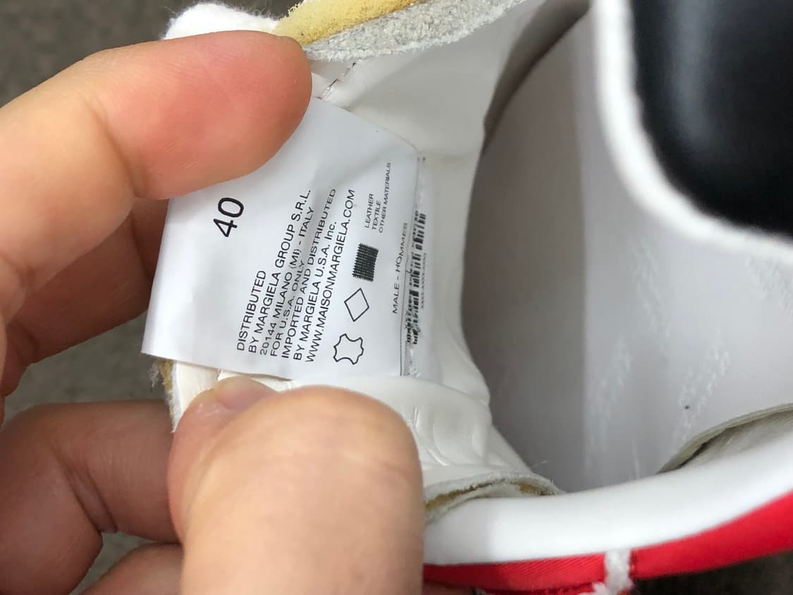 마르지엘라 레트로 러너 레드 상품이미지7