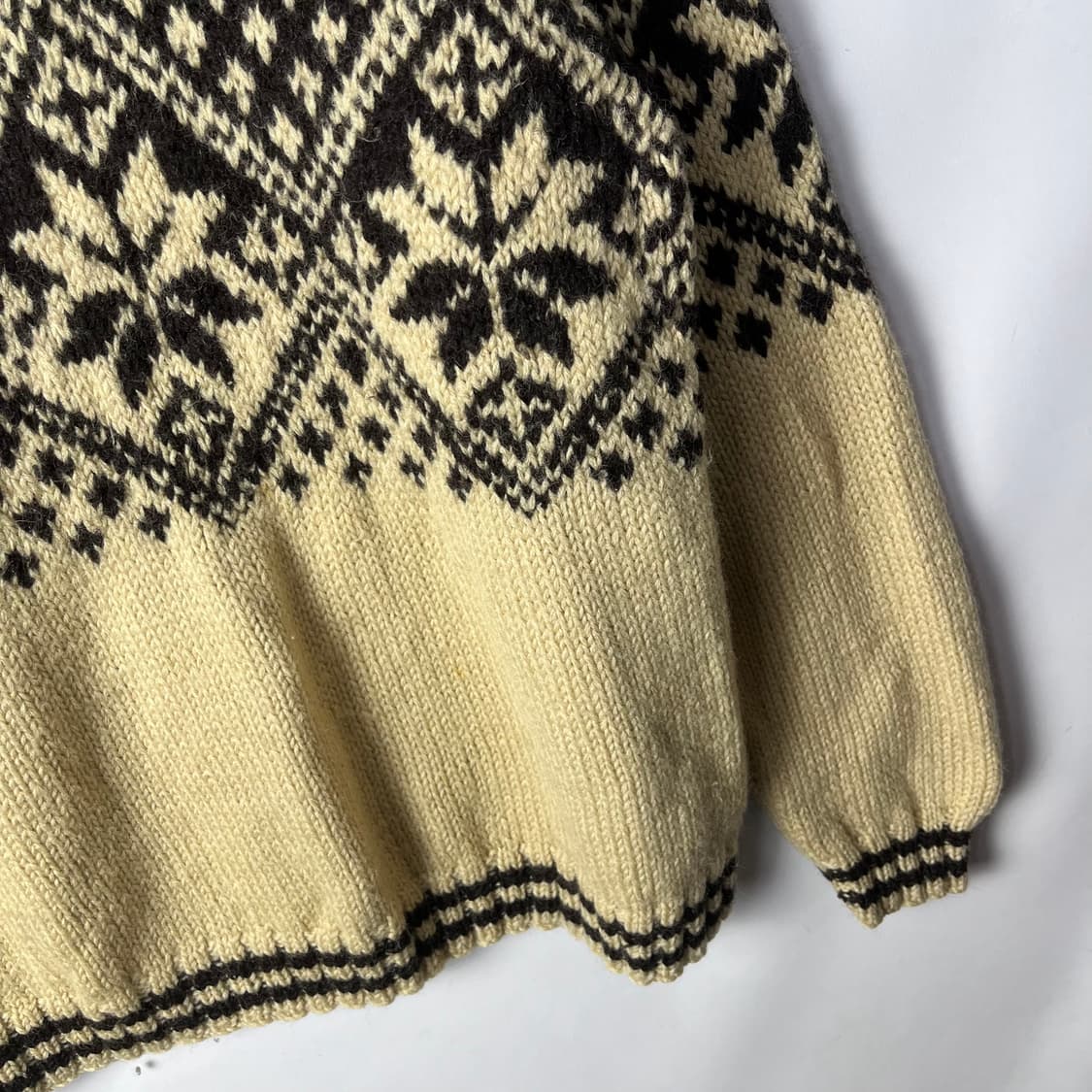 [J.Crew] 제이크루 반집업 노르딕 울 니트 상품이미지4