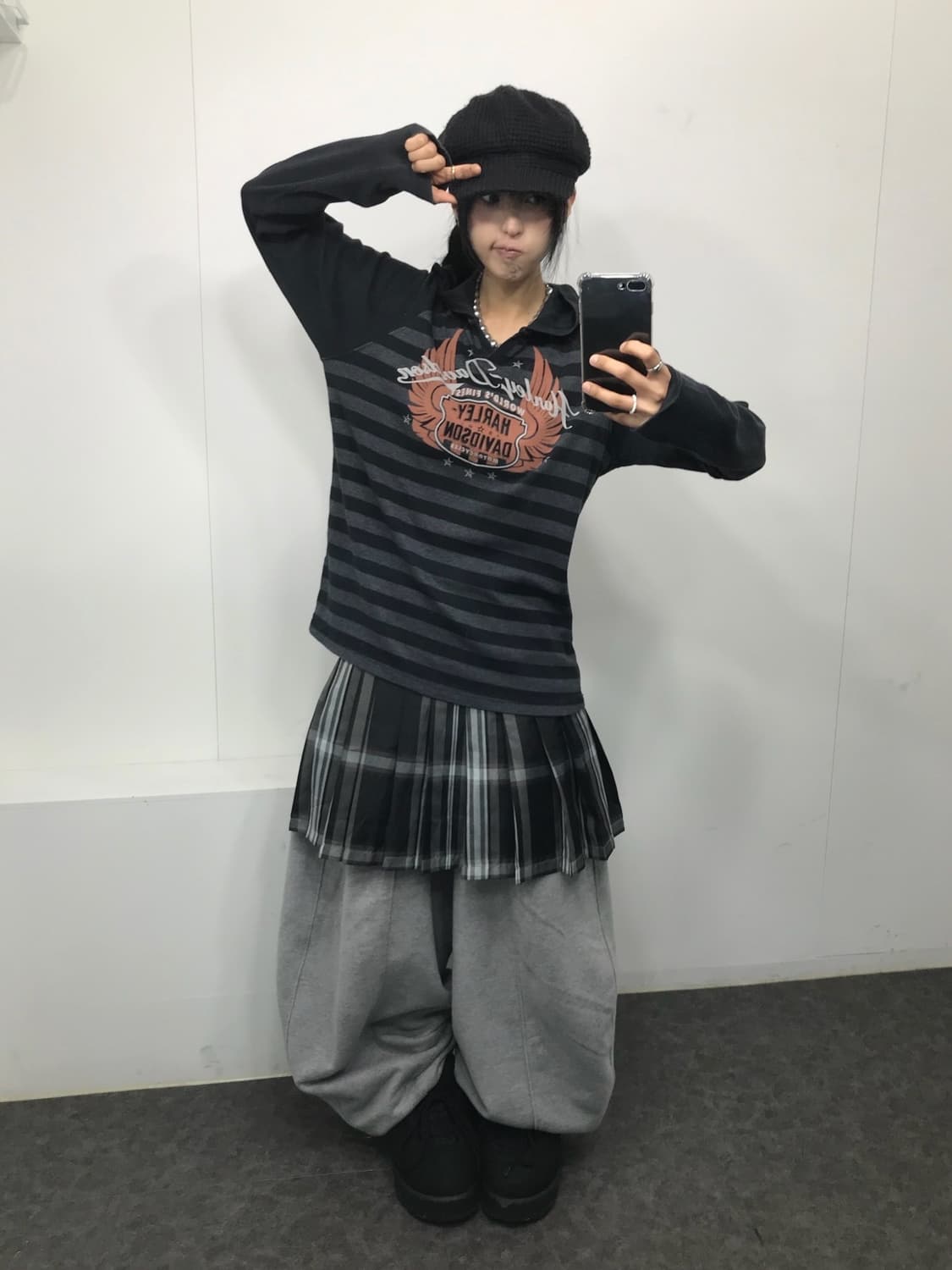 Harley-Davidson Stripe Hooded L/S 상품이미지5