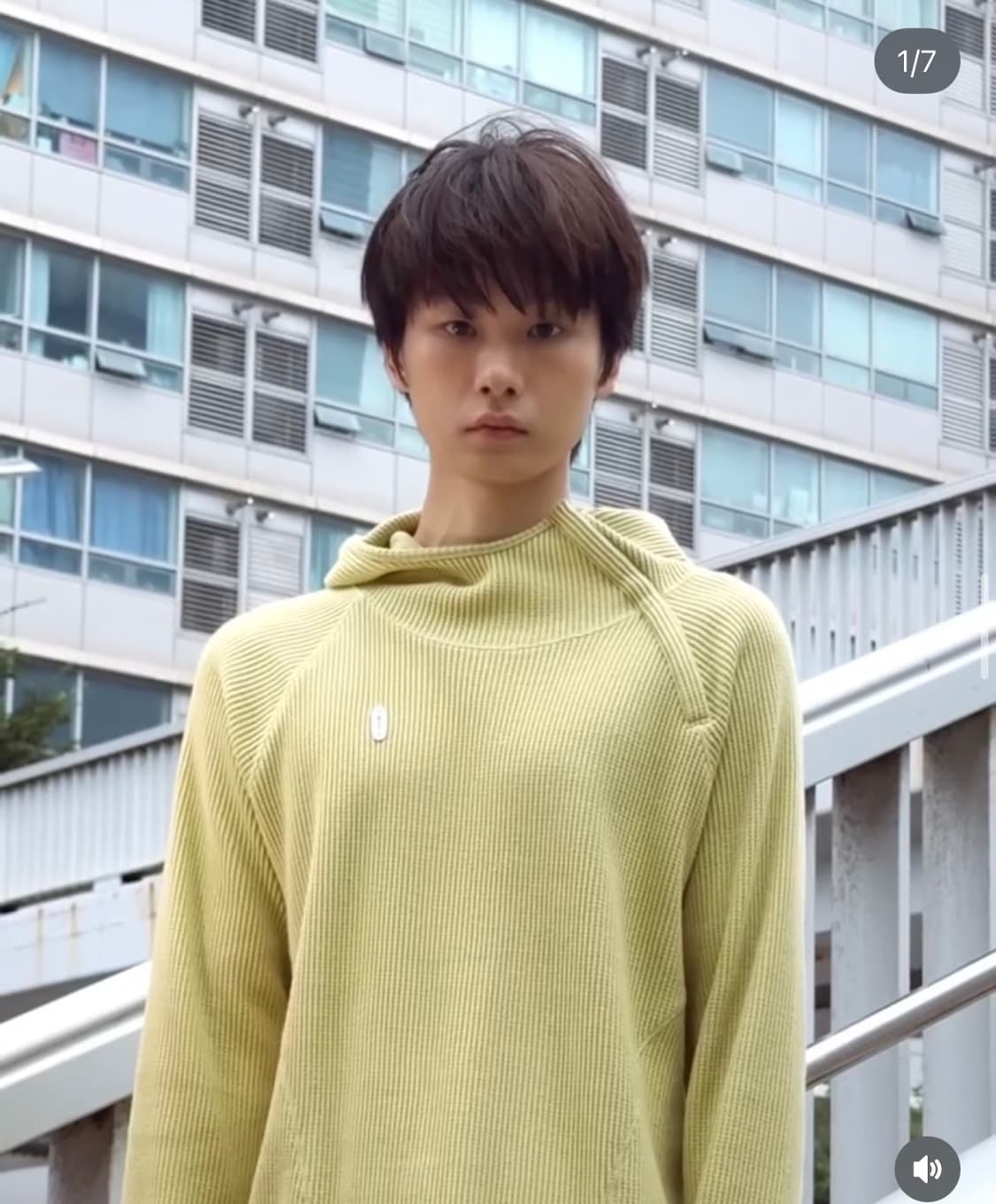 할로미늄 Halominium oversized waffle hoodie 상품이미지2