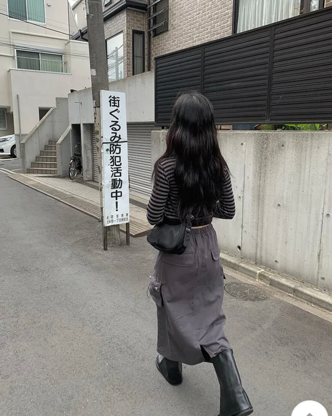 애니원모어 마오 카고 롱스커트 M 상품이미지1