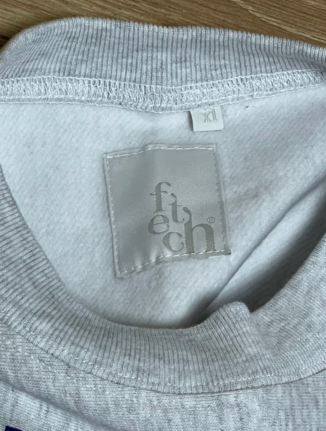 페치선데이 스웻셔츠 melange grey 상품이미지4