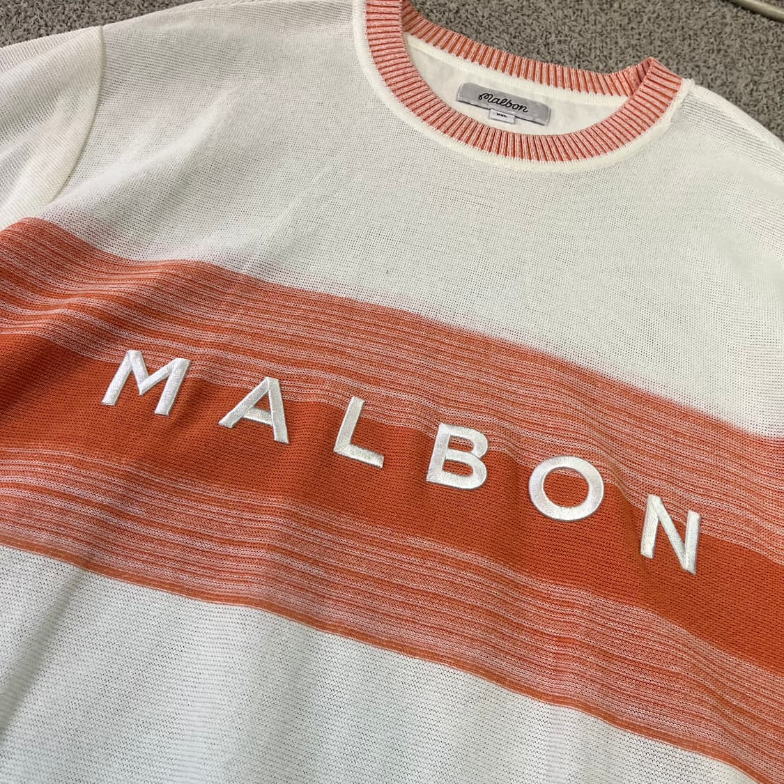 말본 골프 빅로고 써머 니트  상품이미지2