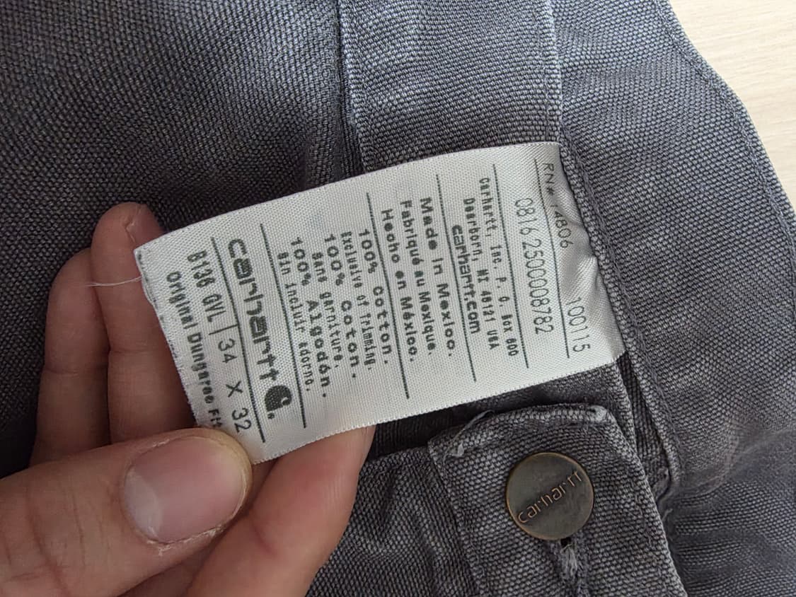 [33] 빈티지 칼하트 더블니 워크팬츠 GVL 팝니다 상품이미지4