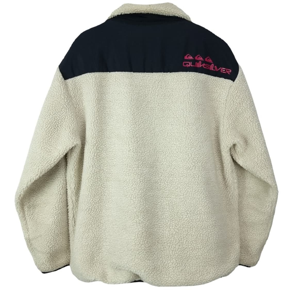 [퀵실버] 로고 패치 쉐르파 플리스 집업 자켓 M17618 상품이미지3