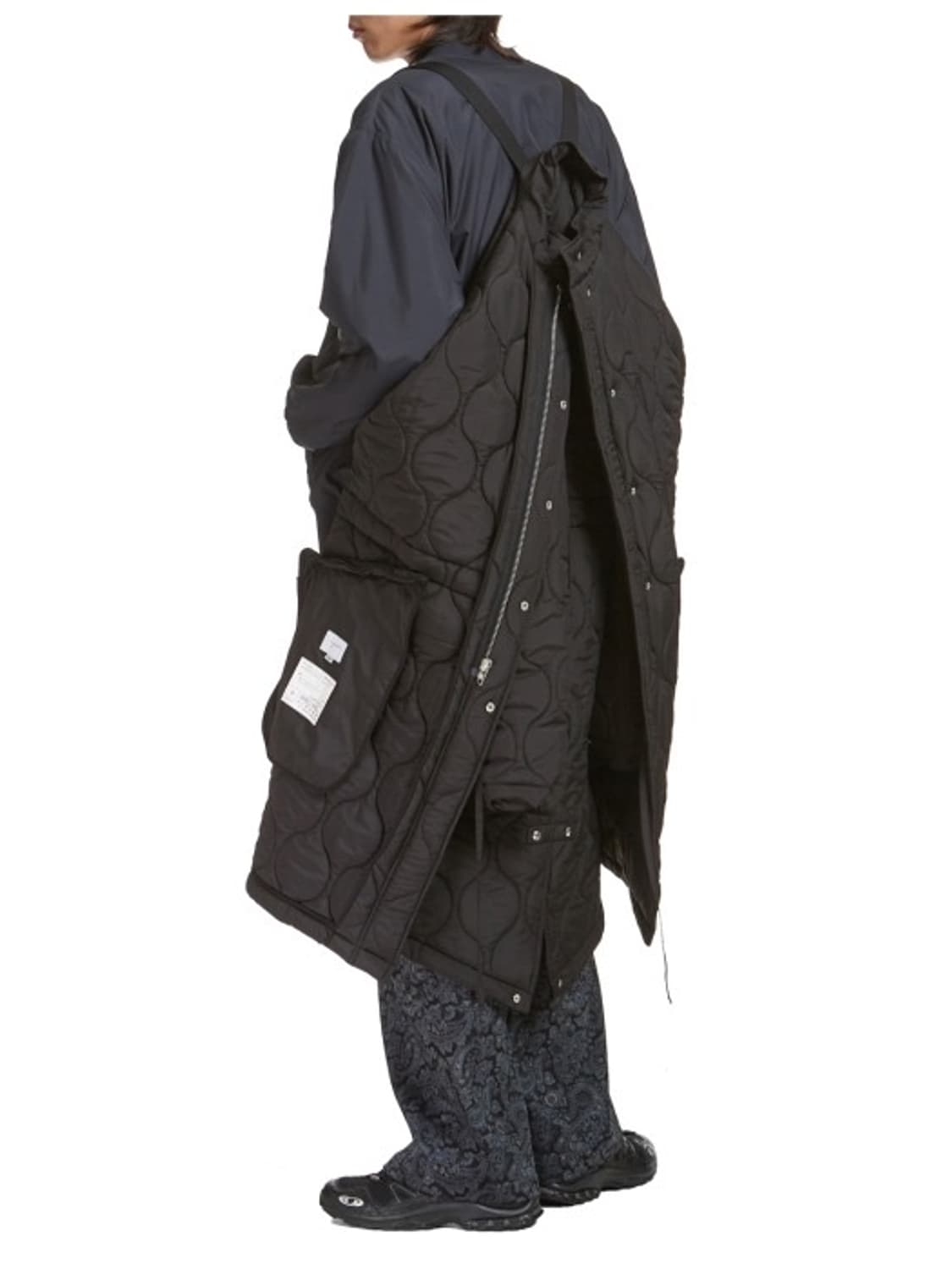 유스 youth 퀼팅 피쉬테일 파카 M 상품이미지6