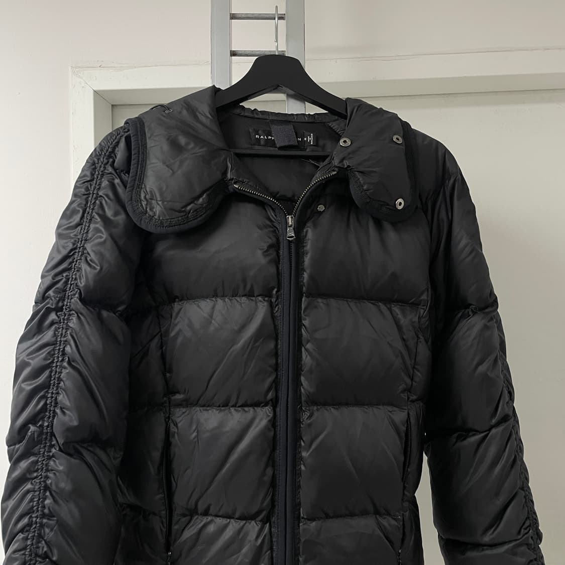 랄프로렌 블랙라벨 블랙 패딩 M(W) 상품이미지2