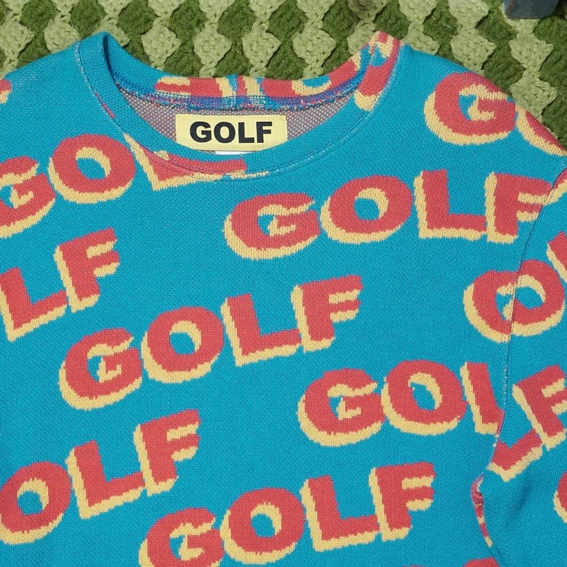 골프왕 3D 로고 니트 상품이미지6