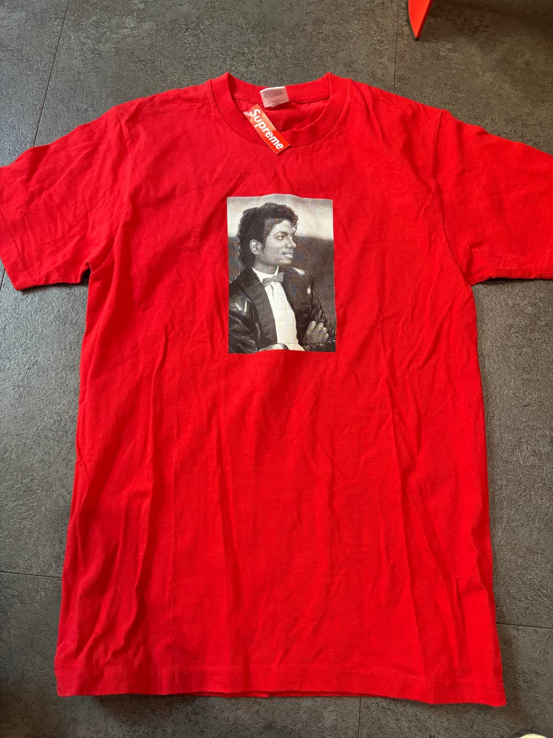 [M] 슈프림 마이클잭슨 포토티 17ss 상품이미지1