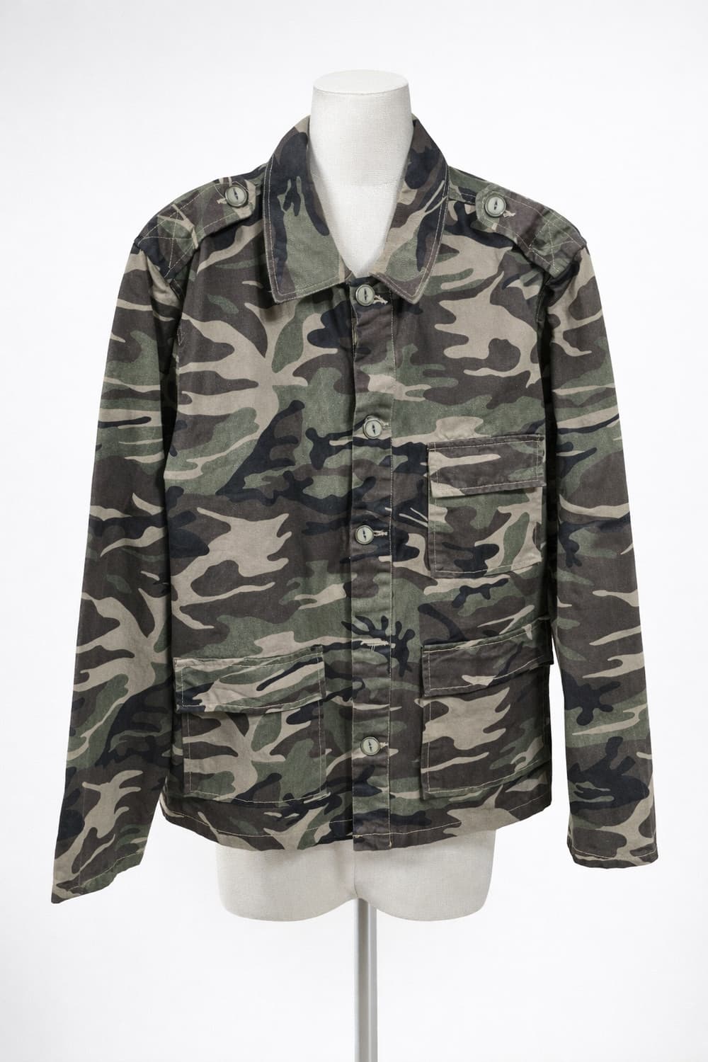 남자 카모플라쥬 패턴 야상자켓 L사이즈 (100) 상품이미지1