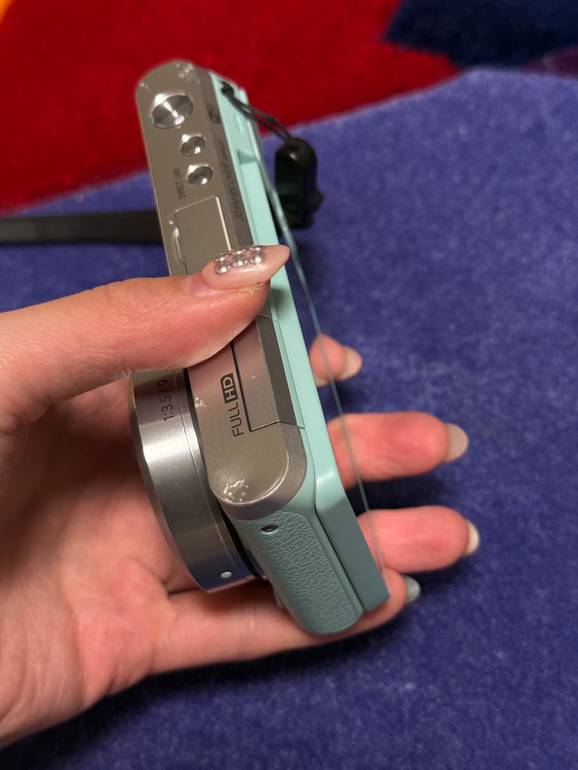 삼성 nx mini 빈티지디카 민트 작례o 상품이미지8