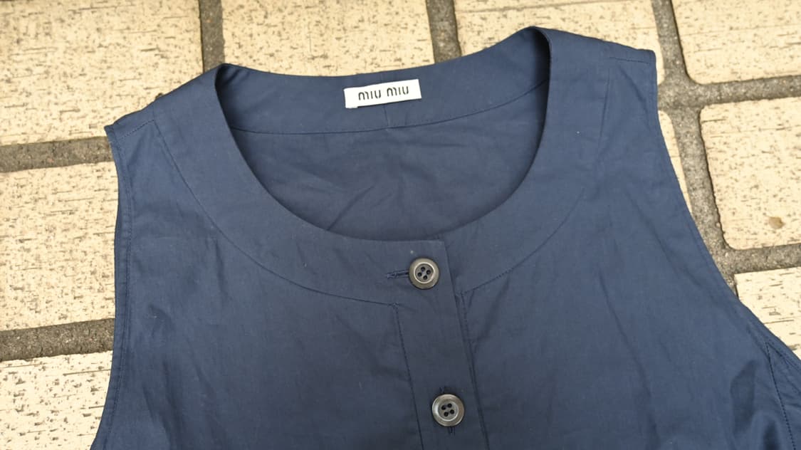 SS12 Miu Miu Sleeveless Top  상품이미지5