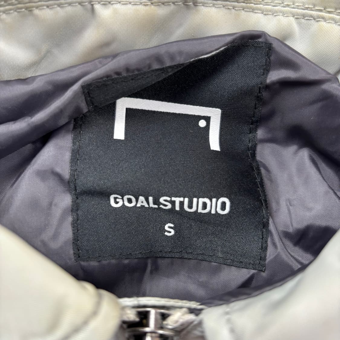 골스튜디오 fc 빅로고 바시티 자켓 상품이미지4