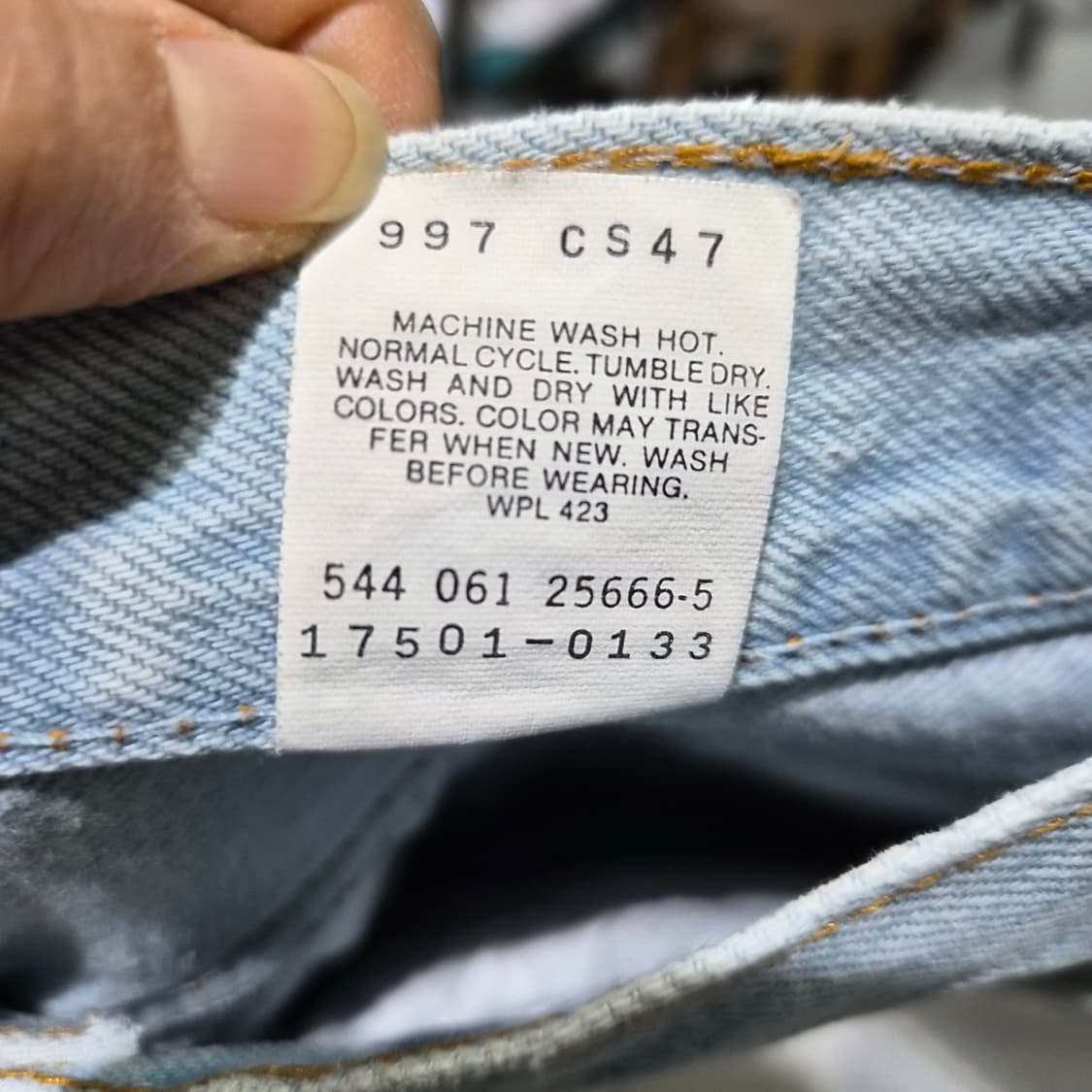 90s 리바이스 501 (여성) 상품이미지4