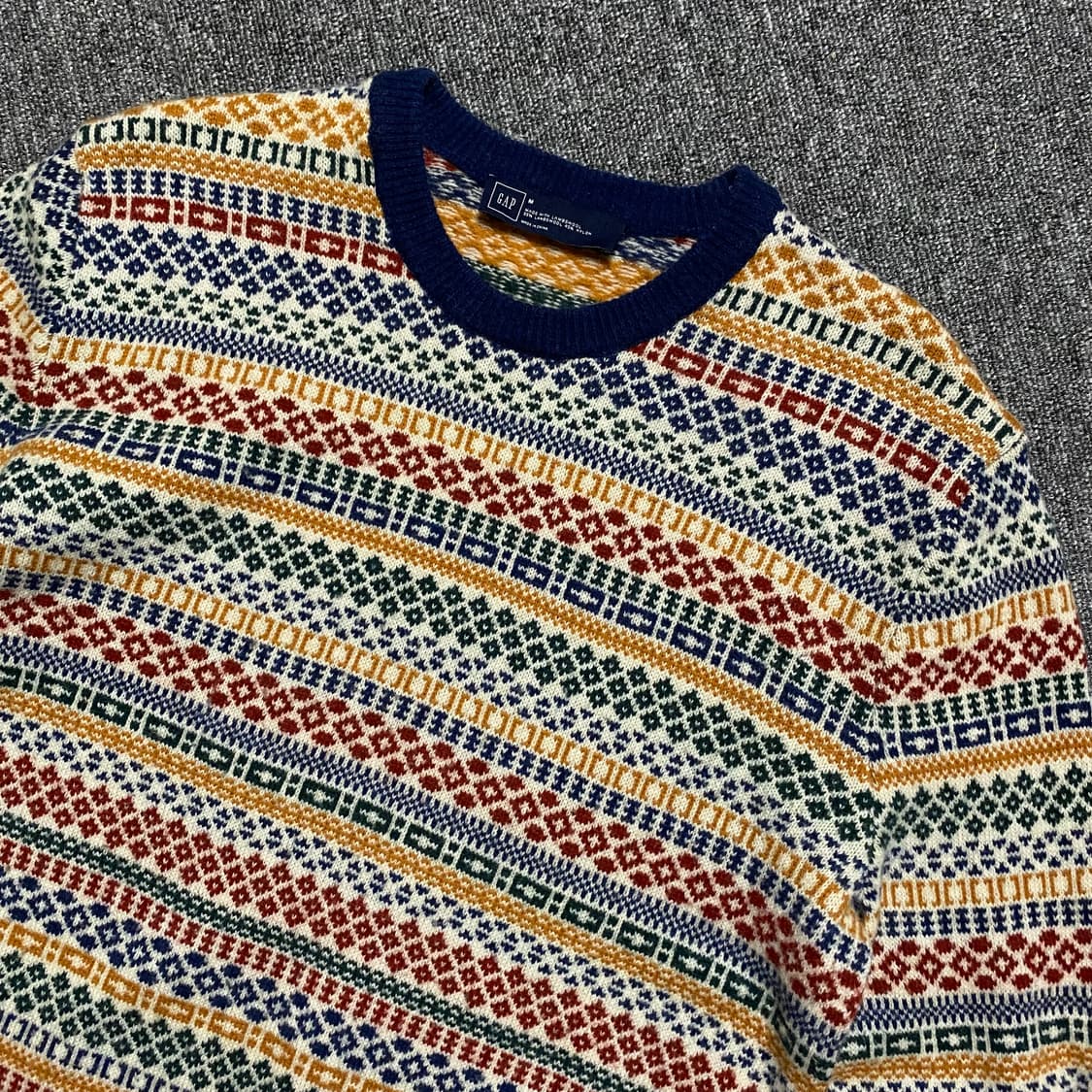🌊GAP multi pattern knit  상품이미지4
