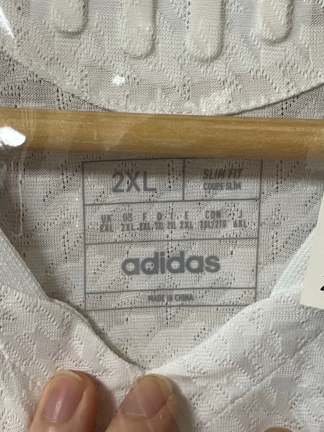 [해외XXL] 아디다스 레알마드리드 24/25 홈 어센틱 유니폼(새상품) 상품이미지3