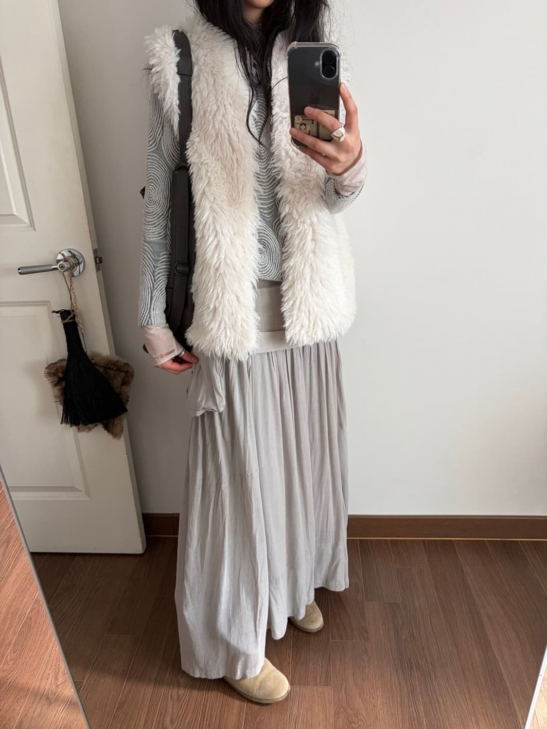 patterned pullover blouse 상품이미지6