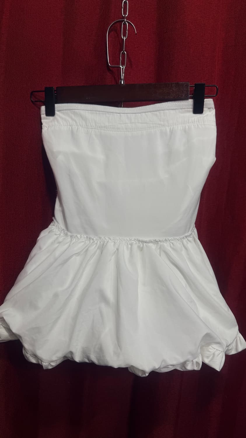 셔링 페플럼 튜브탑 S 상품이미지5