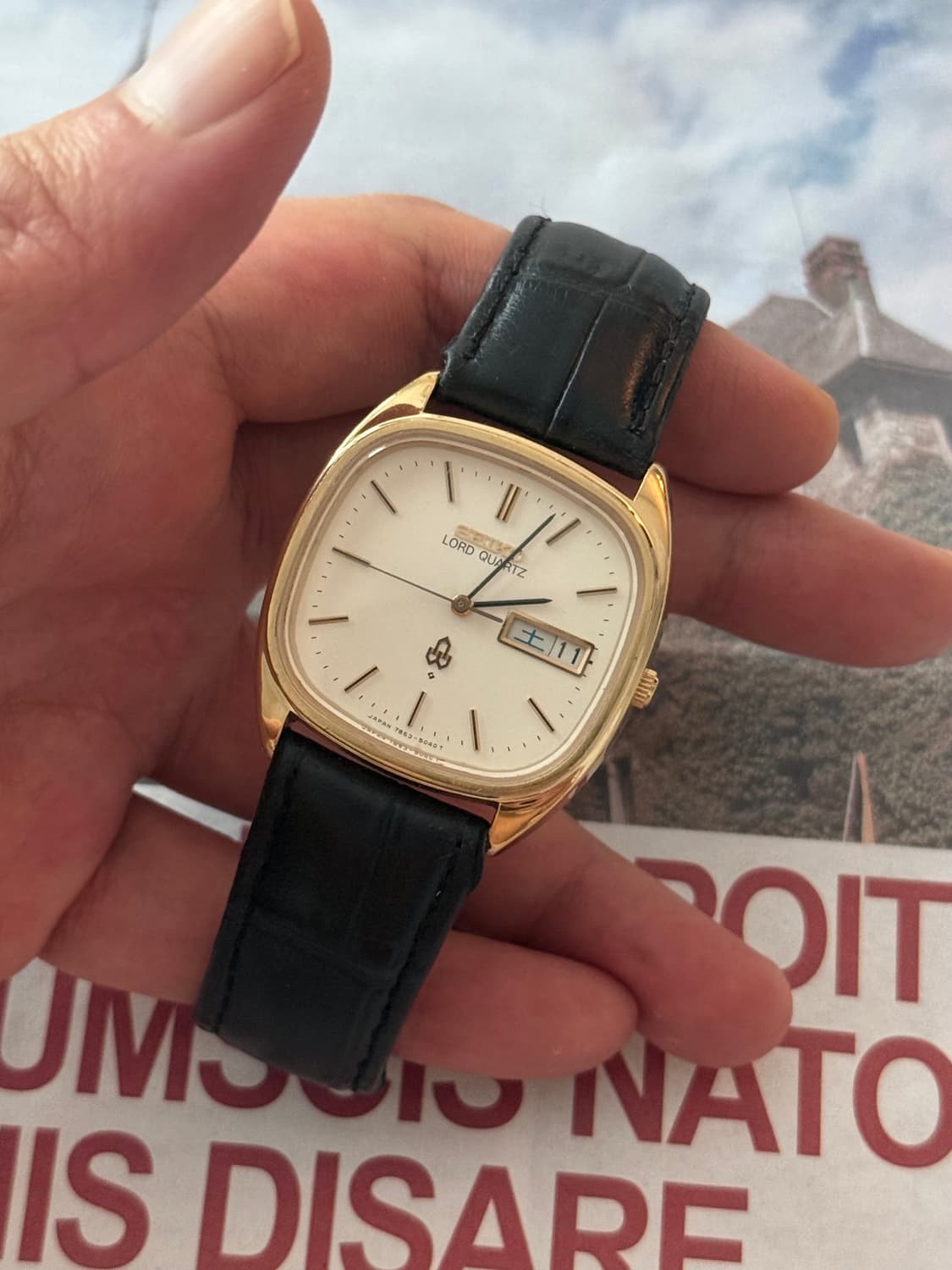 Seiko 세이코 Load Quartz 데이 데이트 상품이미지3