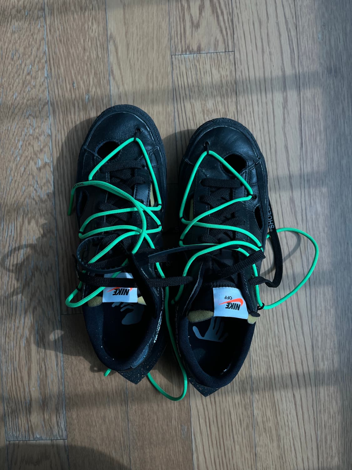 나이키 오프화이트 블레이저 로우 블랙 270 상품이미지1