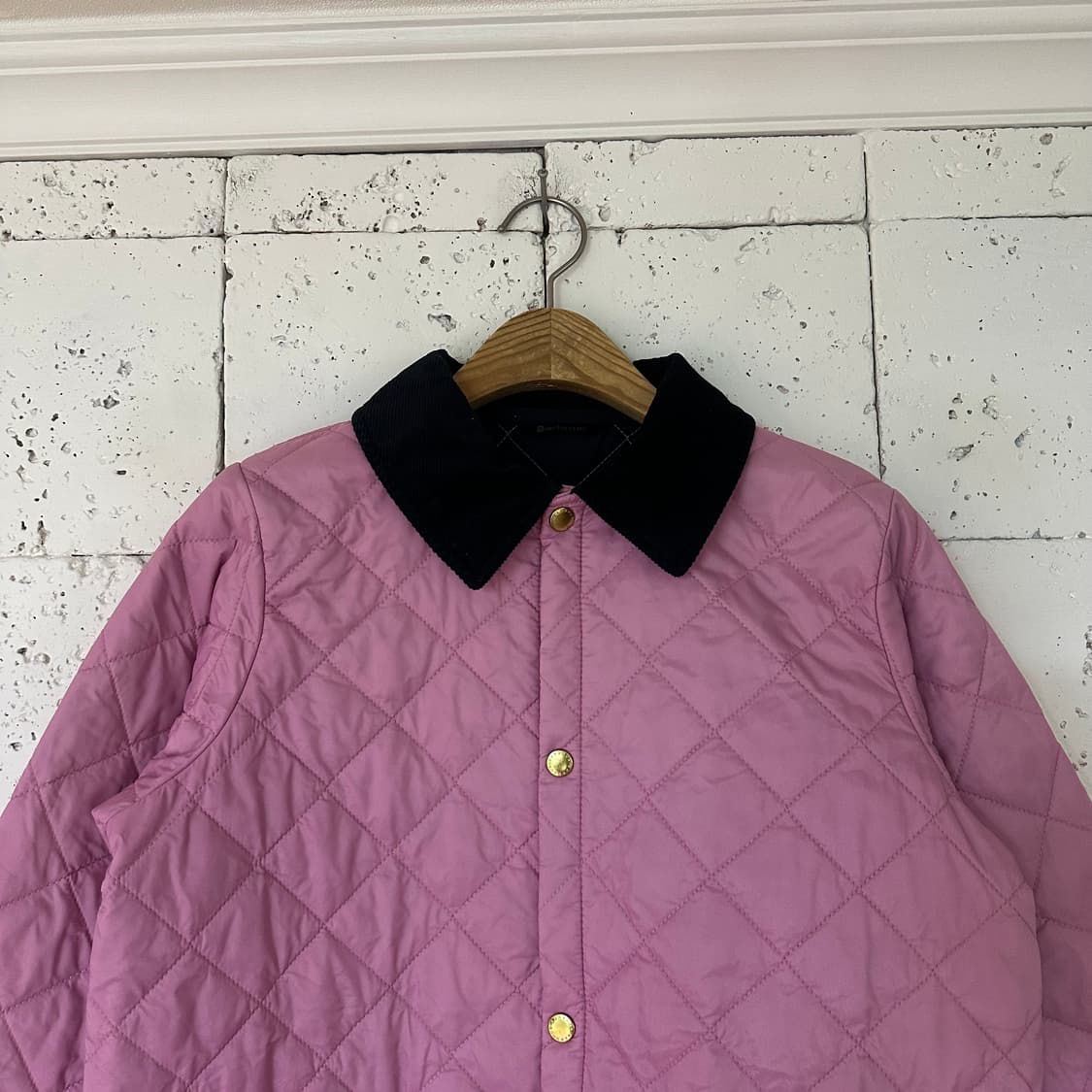 우먼L 바버 퀼팅 자켓 상품이미지2
