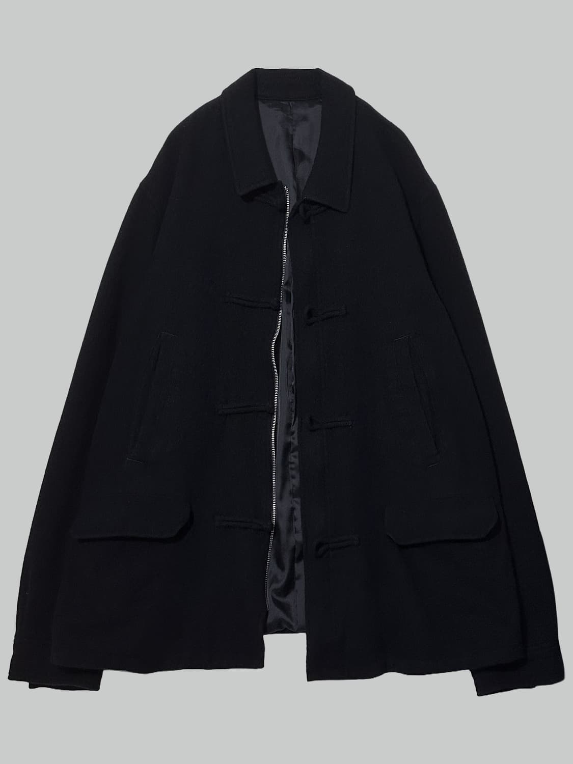 언더커버 축융 울 차이나카라 자켓 다크 네이비 상품이미지1