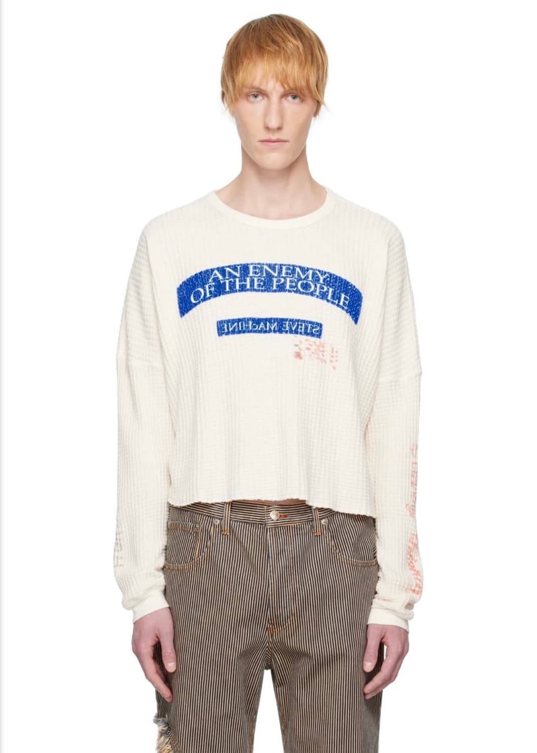 Paly Hollywood의 그래픽 디테일 코튼 니트  상품이미지3