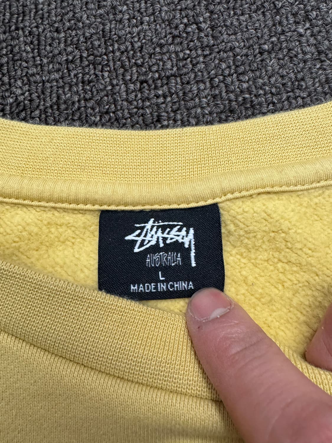 L)스투시 빈티지 시티 스웻셔츠 상품이미지4