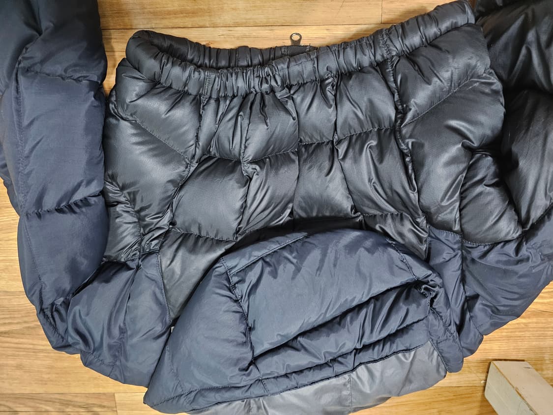 노스페이스 크롭 패딩 800 상품이미지2