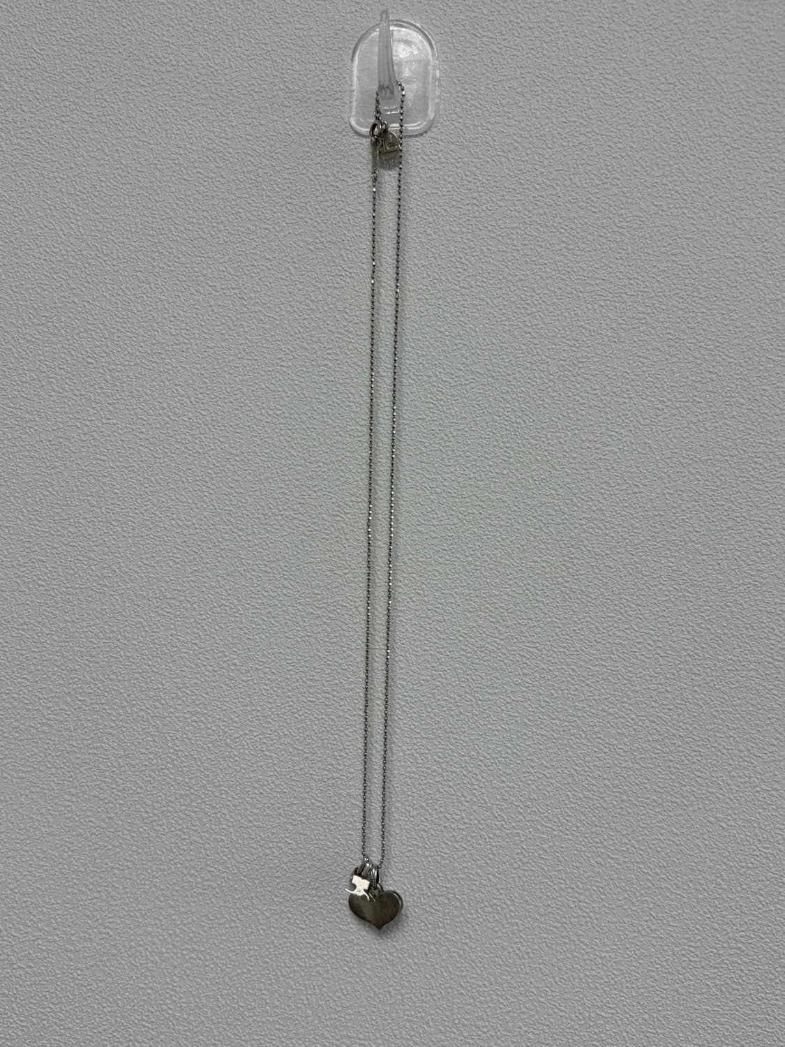 꾸레쥬 실버 목걸이 상품이미지4