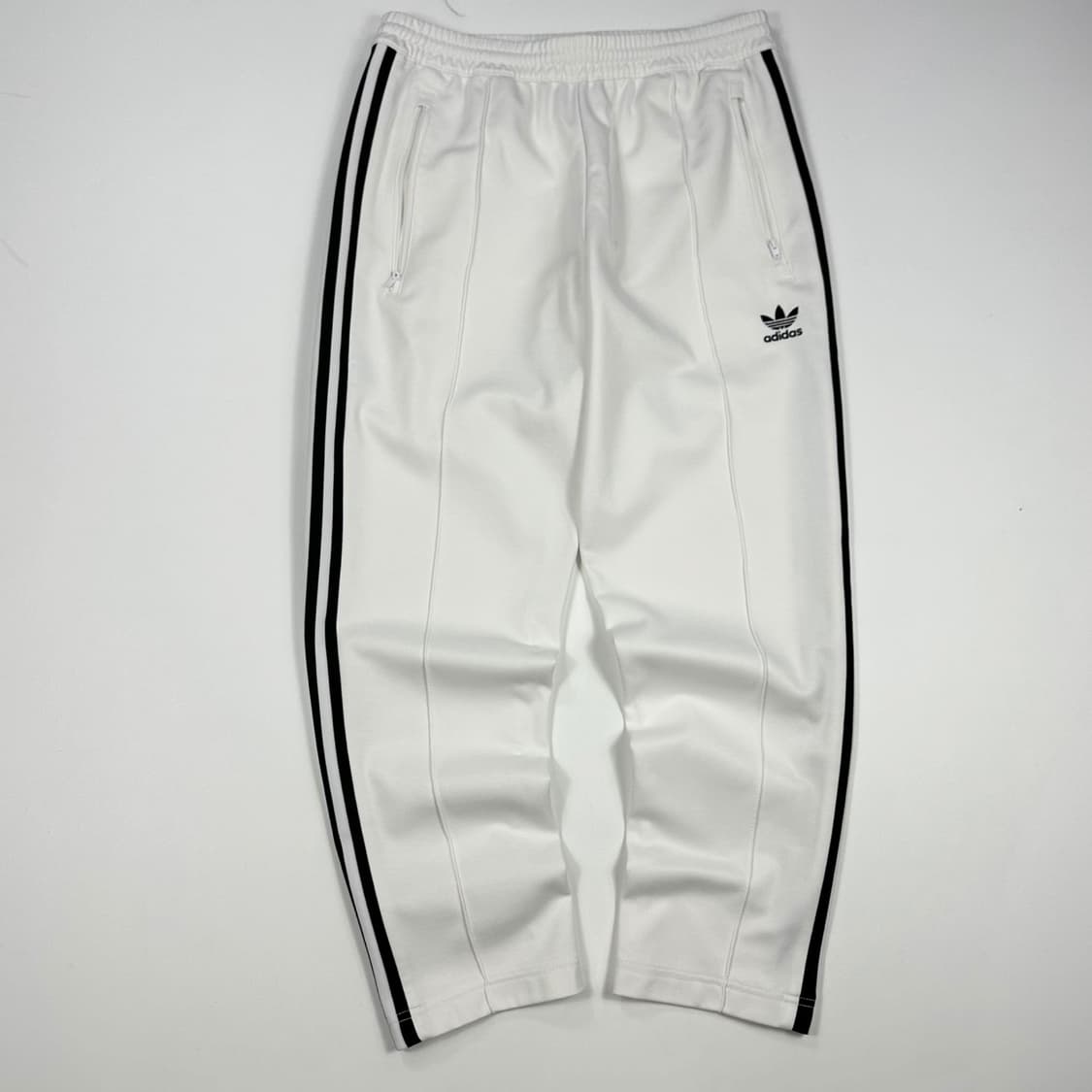 아디다스 베켄바우어 화이트 츄리닝 바지 (L) 상품이미지4