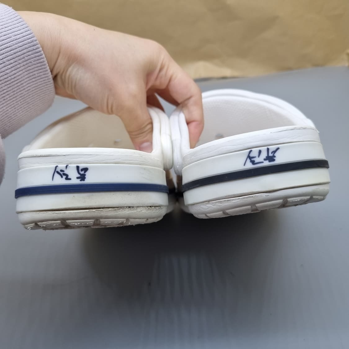 크록스  바야밴드 클로그 왼w7오w8 상품이미지4