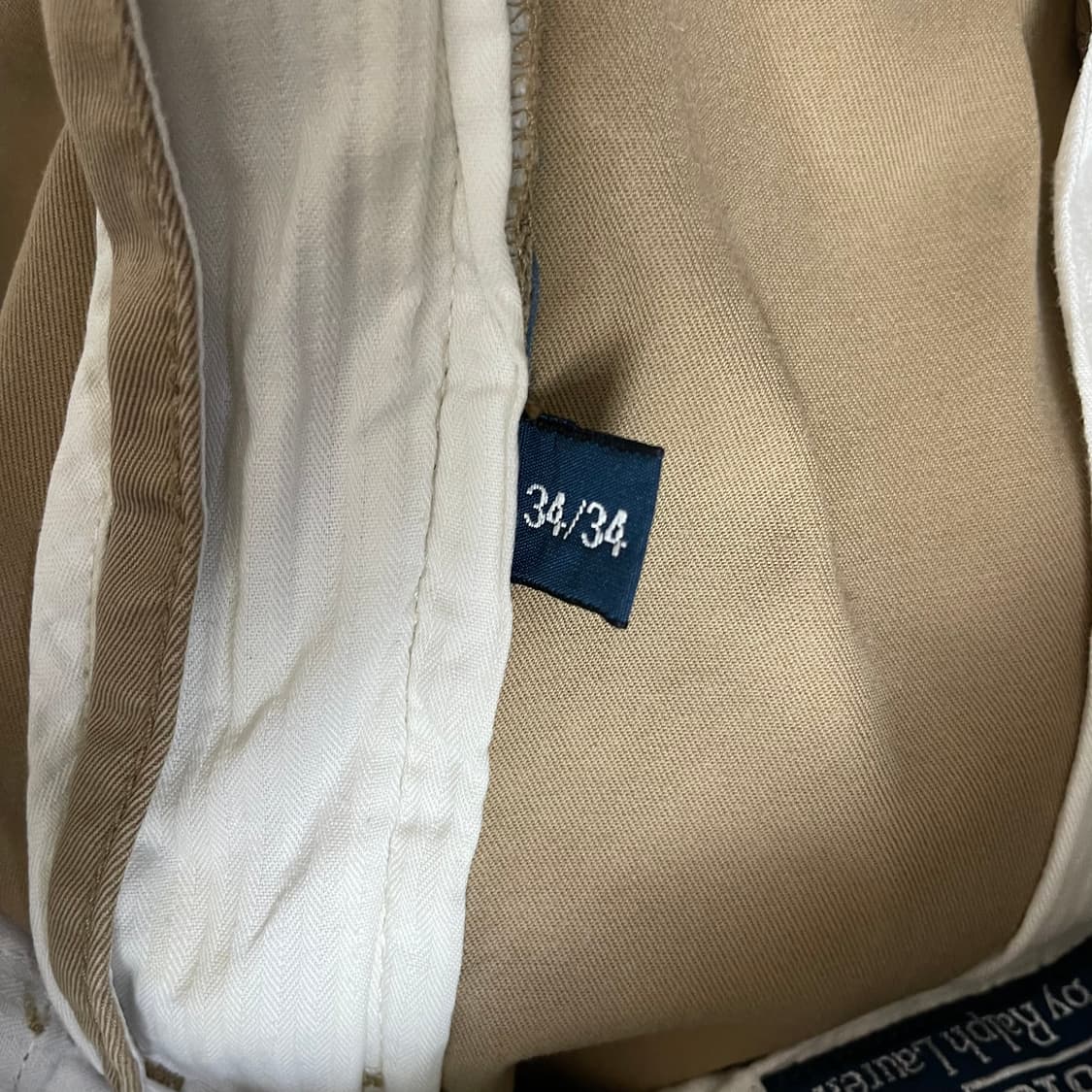 (34) 폴로 랄프로렌 베이지 코튼 팬츠 상품이미지6