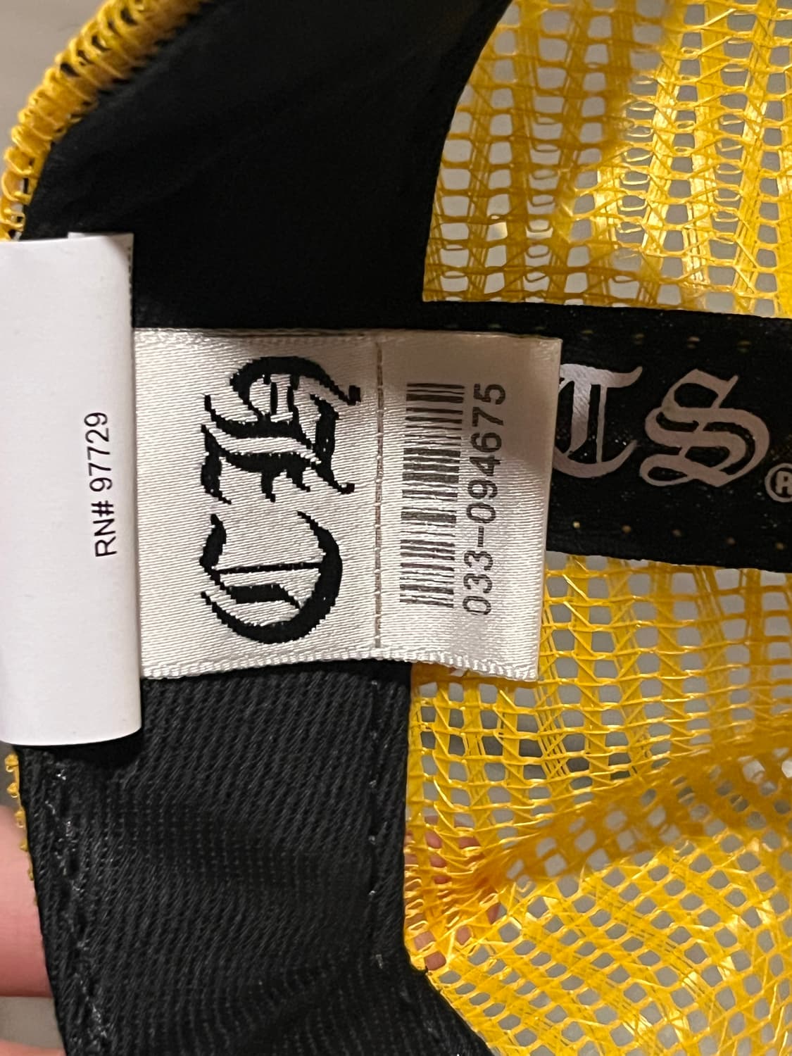 (새상품)크롬하츠 옐로우 트러커 모자 상품이미지6