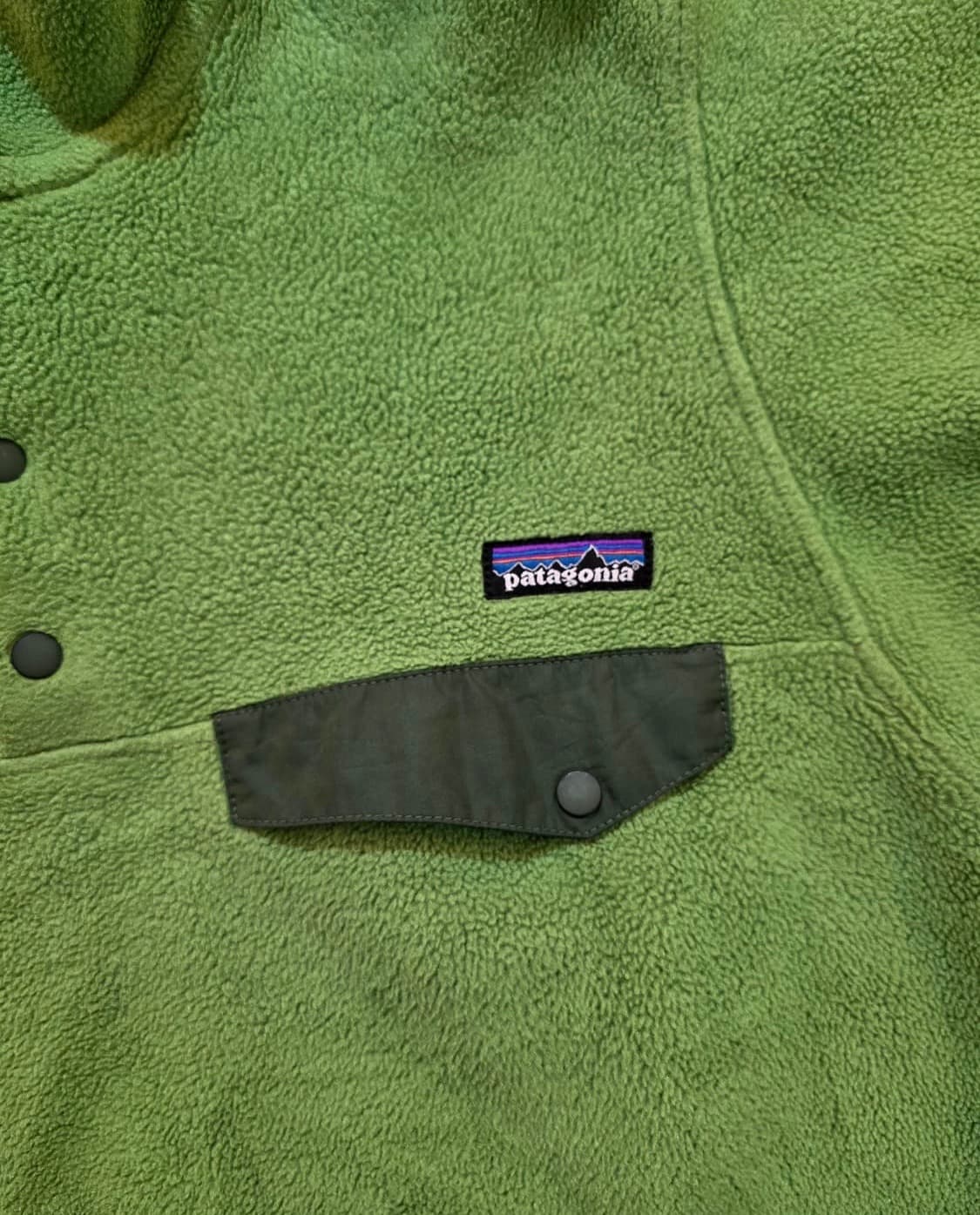 OOs Patagonia Synchilla Pullover, Lime G 상품이미지3