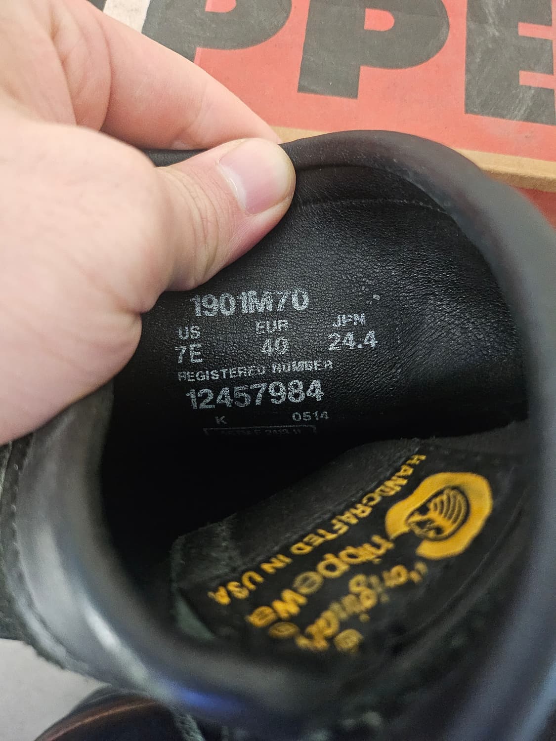 치페와 CHIPPEWA 스웨이드 엔지니어부츠 상품이미지5