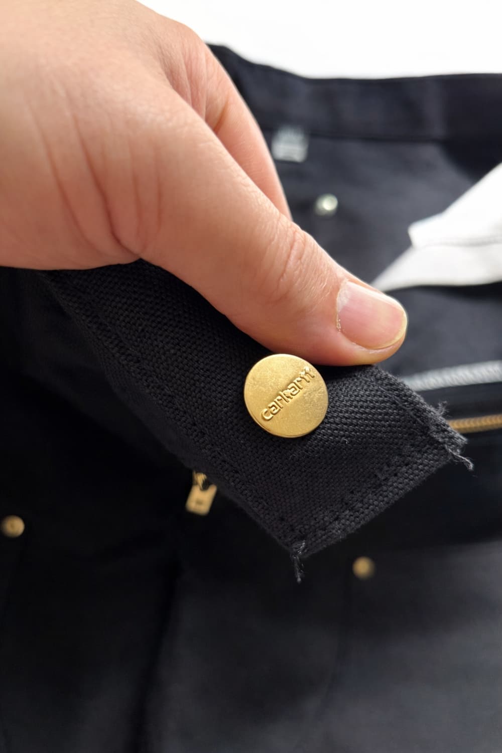 칼하트 B01 BLK 더블니 카펜터 팬츠 36" 상품이미지5