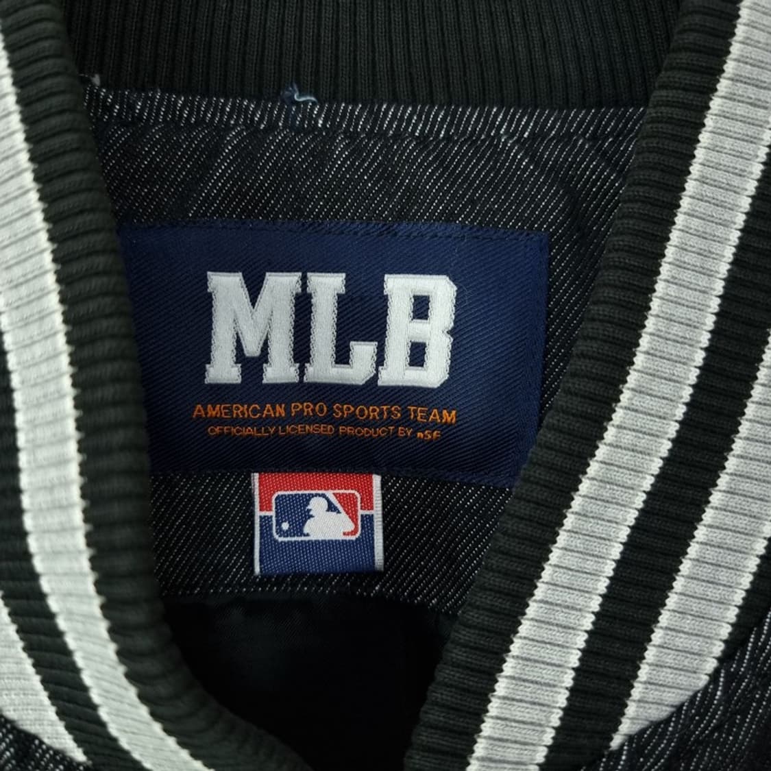 [MLB] 빈티지 패치 오버핏 데님 바시티 자켓 야구잠바 M15964 상품이미지9