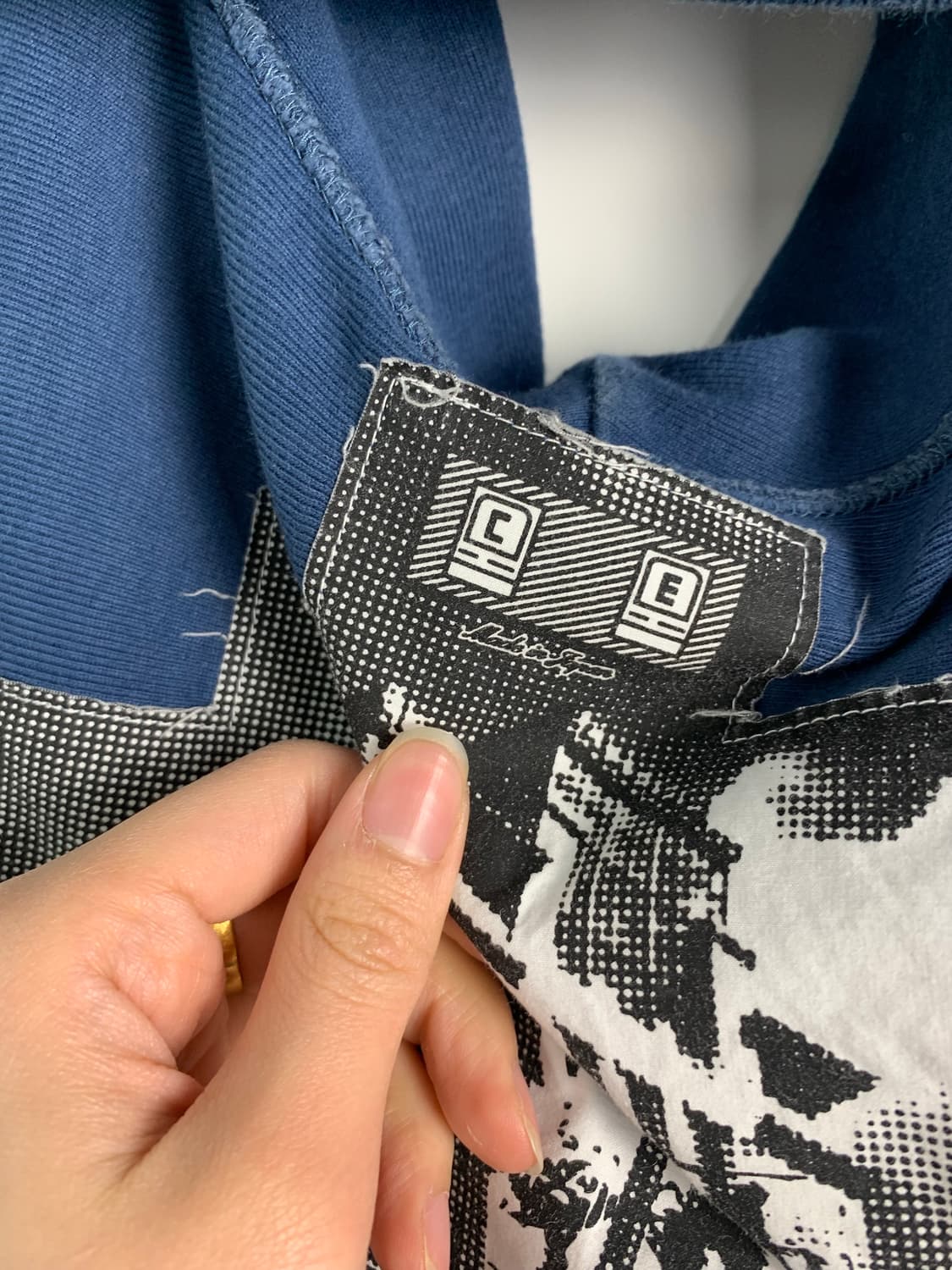 카브엠트 모크넥 네이비 스웻 후디  상품이미지7