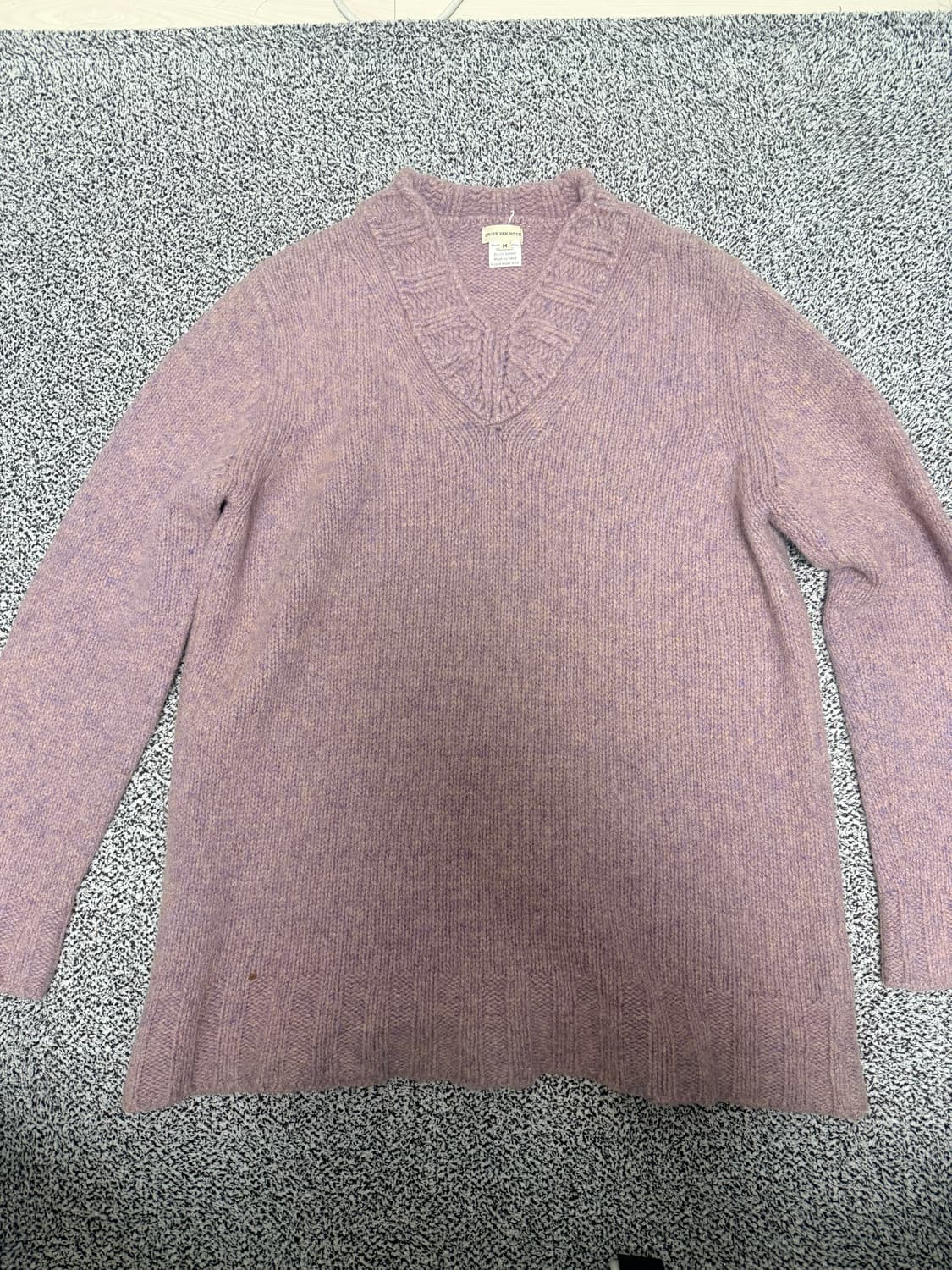 드리스 반 노튼 00년대 울100% 니트 상품이미지1