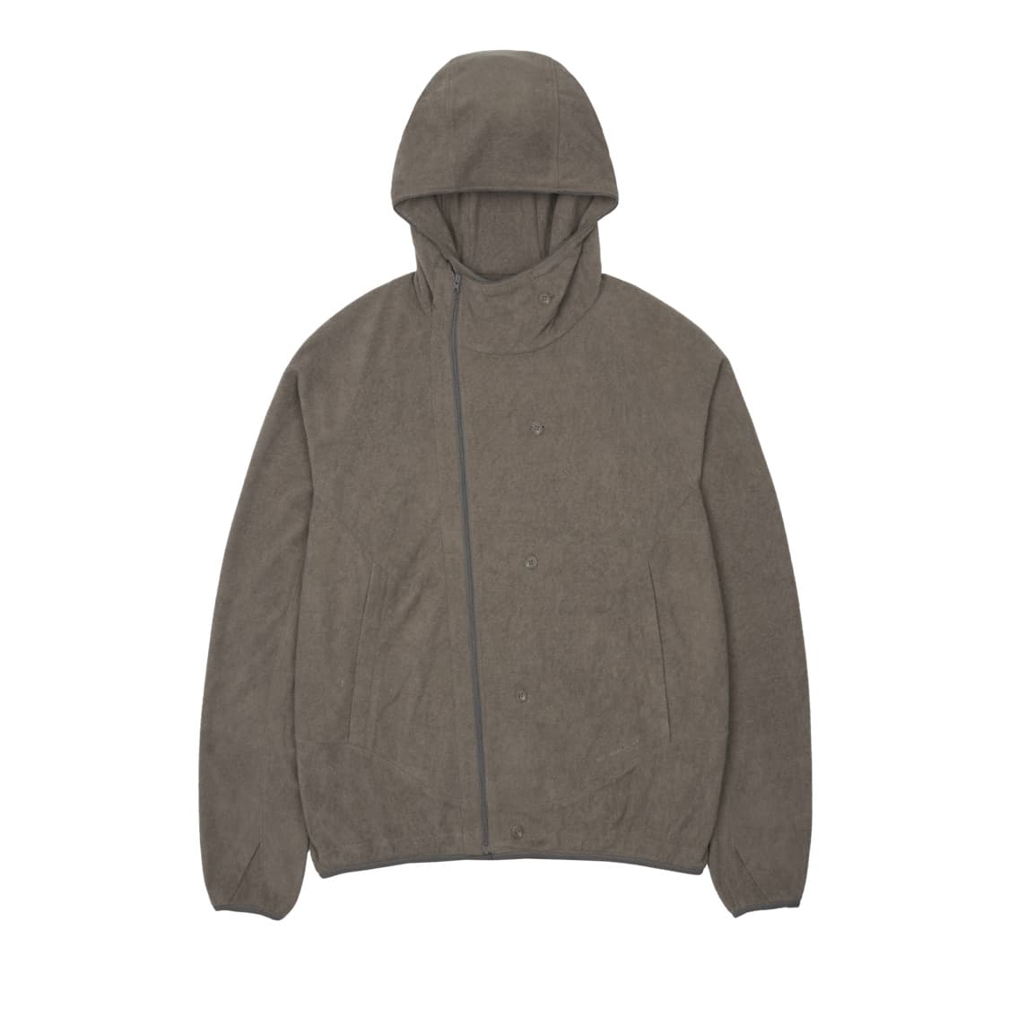 BUTTON FLEECE JACKET [BROWN] 상품이미지1