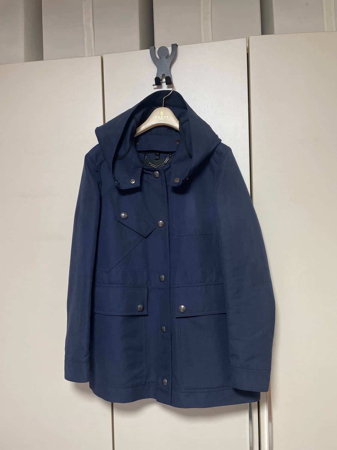 Belstaff 벨스타프 여성 네이비 후드 자켓 38 (55) 상품이미지2