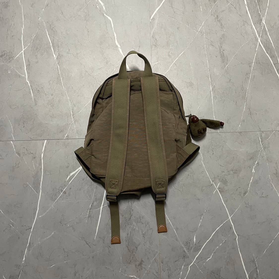 팔로워 특가 키플링 브라운 카키 고릴라 키링 미니 백팩 가방 상품이미지3